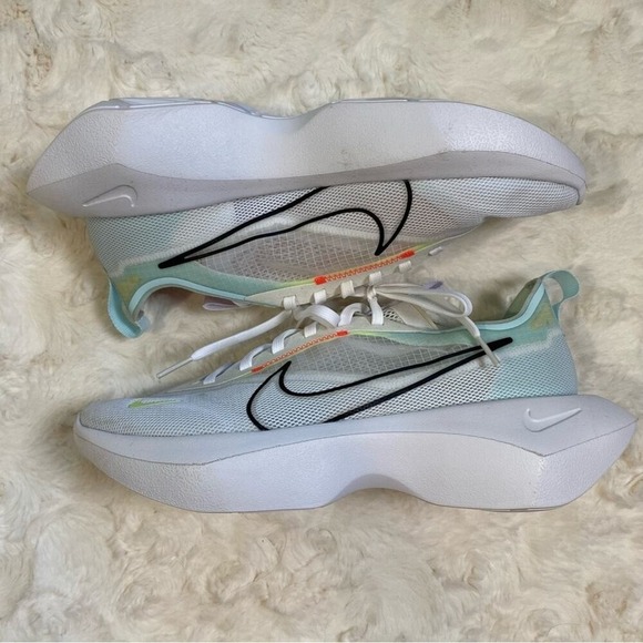 Nike Vista Lite White‎ Barely Volt Running Shoes Women's Size 9 Mesh Sneakers - Picture 6 of 16